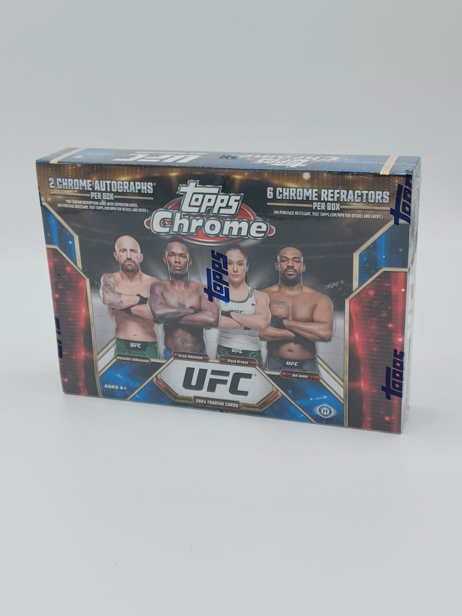 2024 Topps Chrome UFC Breakers Delight Box (LIVEBREAK) PUSHDICHTCG