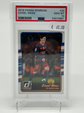 2016 Panini Donruss Lionel Messi PSA 10