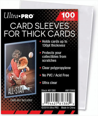 Ultra Pro - THICK CARD SLEEVES (100 Stk.)