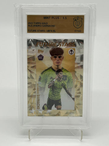 2023 Topps Gold Alejandro Garnacho RC SSP GSG 9,5