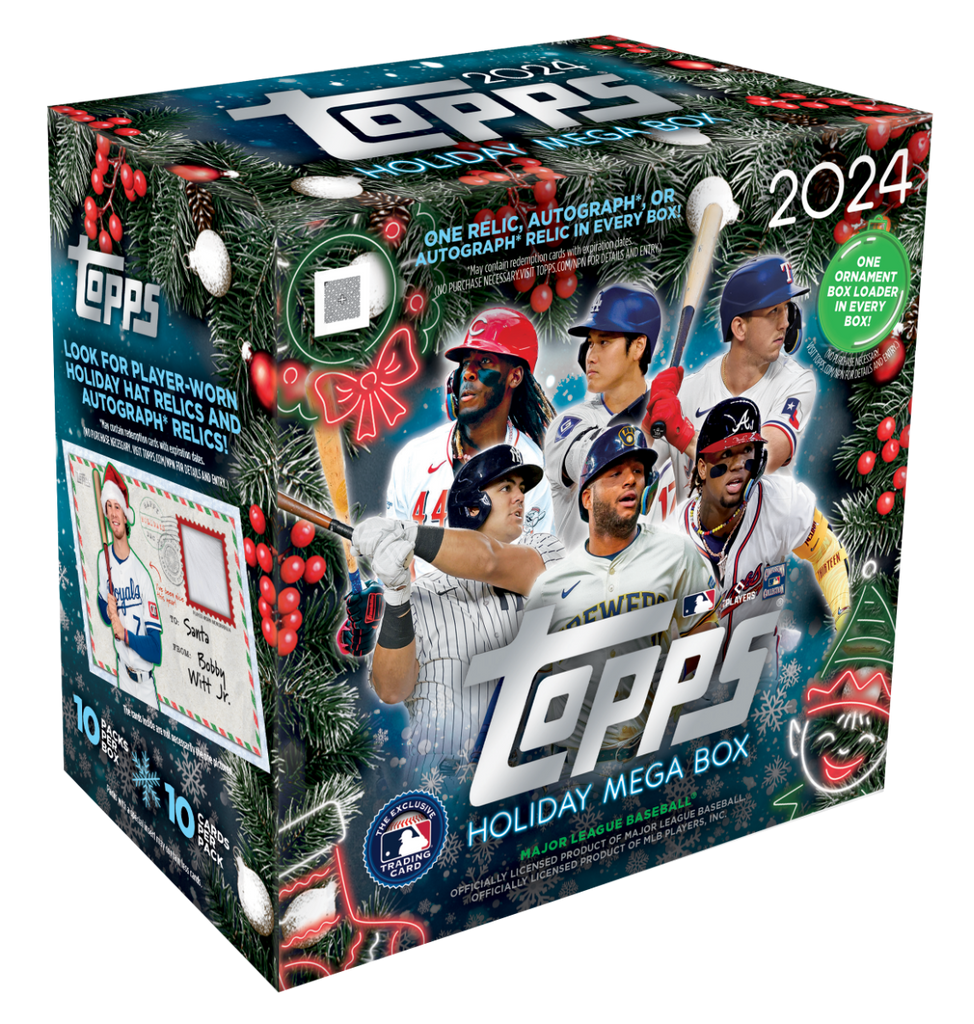 2024 Topps Baseball Holiday Mega Box (SEALED) PUSHDICHTCG