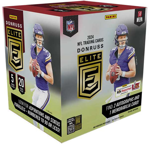 2024 PANINI DONRUSS ELITE Football Hobby Box (SEALED)