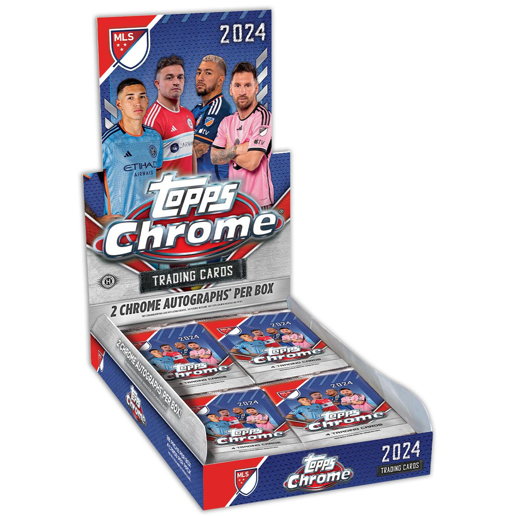 2024 Topps Chrome MLS Hobby Box (SEALED) PUSHDICHTCG