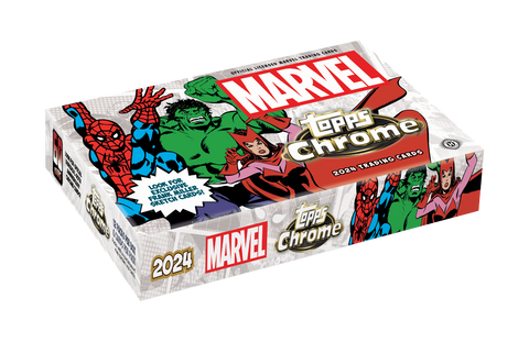 Topps Marvel Chrome 2024 Hobby Box (SEALED)