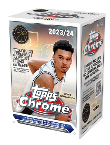 2023-24 Topps Chrome Basketball - Value Box