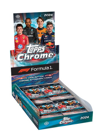 2024 Topps Chrome Formula One Hobby Box (SEALED)