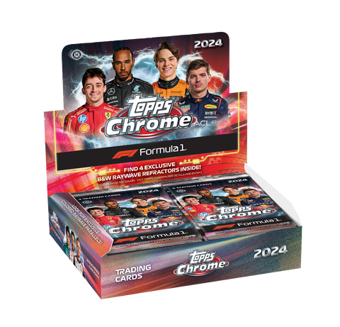 2024 Topps Chrome Formula One Qualifying Lap Box (SEALED)