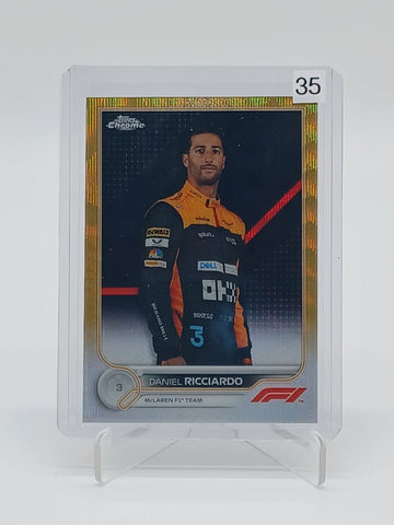 2022 Topps Chrome Formula One Daniel Ricciardo #37 /50