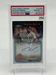 2024 Topps Chrome Dustin Pedroia Legends Auto /50 PSA 10