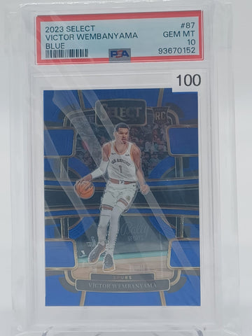 2023 Panini Select - Victor Wembanyama RC PSA10