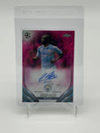 2023-24 Topps UCC Jeremy Doku Auto /250 Pink Shimmer