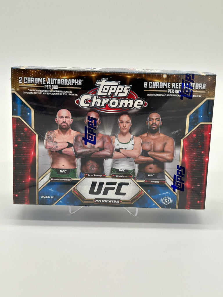 2024 Topps Chrome UFC Breakers Delight PUSHDICHTCG