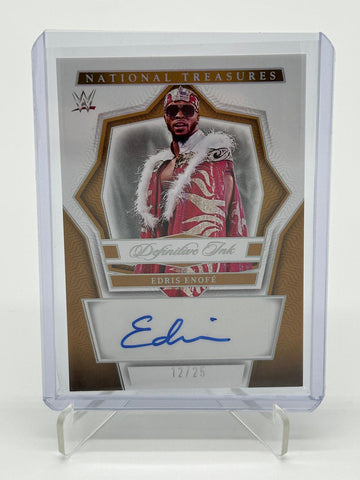 2024 Panini National Treasures Edris Enofe Definitive Ink Auto /25