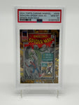 2024 Topps Chrome Marvel Amazing Spider Man #2 Spider Man Gold PSA 10