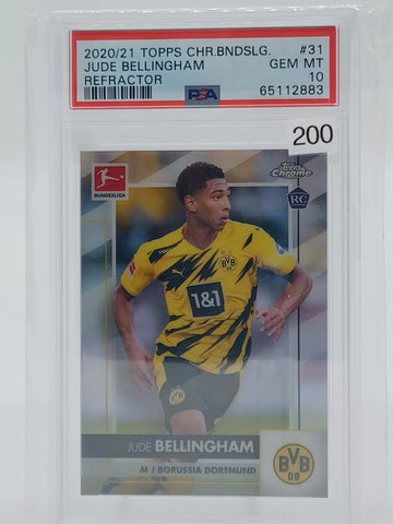 2020/21 Chrome Bundesliga - Jude Bellingham PSA10