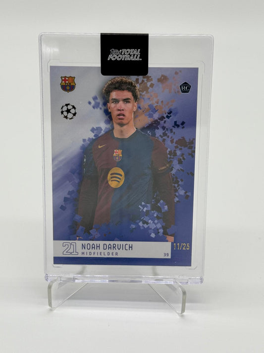 2024 Topps Total Football Noah Darvich RC /25