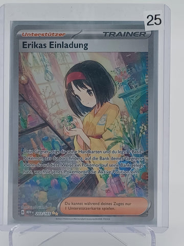 Pokemon 151	- Erikas Einladung - Special Illustration Rare