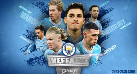 DAKA Manchester City Ineffable Hobby Box 2023-24 - Livebreak by Fratelli Cards