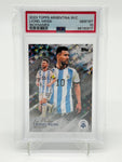 2023 Topps Argentina World Cup Lionel Messi La Pulga PSA 10