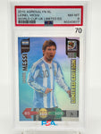 2010 Adrenalyn XL Lionel Messi World Cup PSA 8