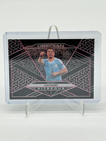 2019-20 Panini Obsidian Soccer Luis Suarez /11 Vitreous