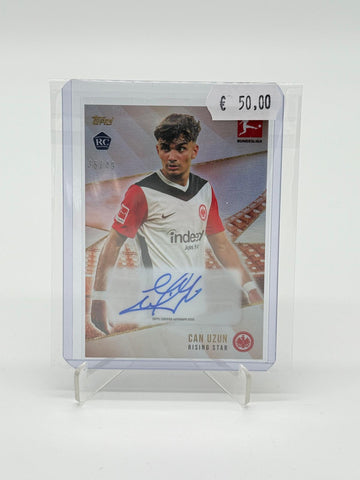 2024 Topps Summer Signings Can Uzun Auto /49 RC