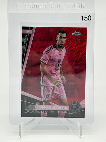 2024 Topps Chrome Mania Sergio Busquets /5 #5