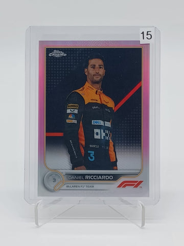 2022 Topps Chrome Formula One Daniel Ricciardo #37 /75