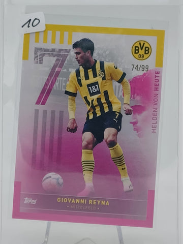 BVB Helden in Schwarzgelb - Giovanni Reyna /99