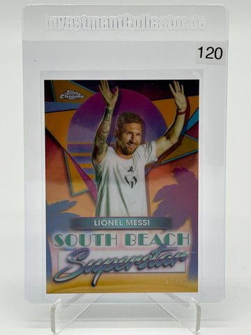 2024 Topps Chrome Mania Lionel Messi South Beach Superstar /50 #SB-1