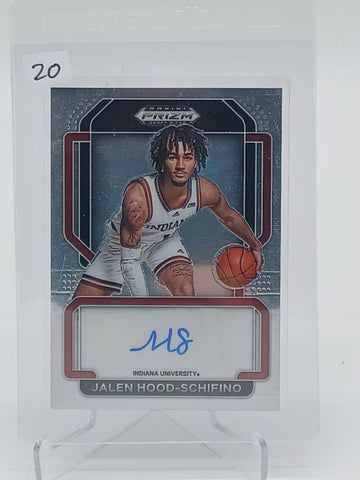 2022 PANINI PRIZM Draft Picks Jalen Hood-Schifino Auto