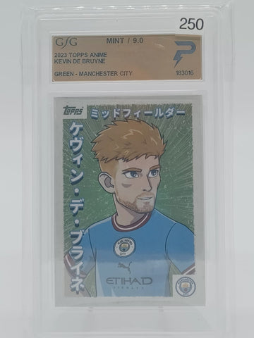 2023 Topps Anime Kevin de Bruyne /10 GSG 9,0