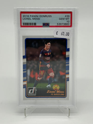 2016 Panini Donruss Lionel Messi PSA 10