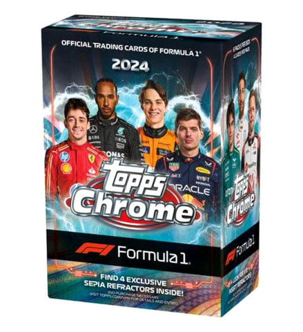 2024 Topps Chrome Formula One Value Box (SEALED)