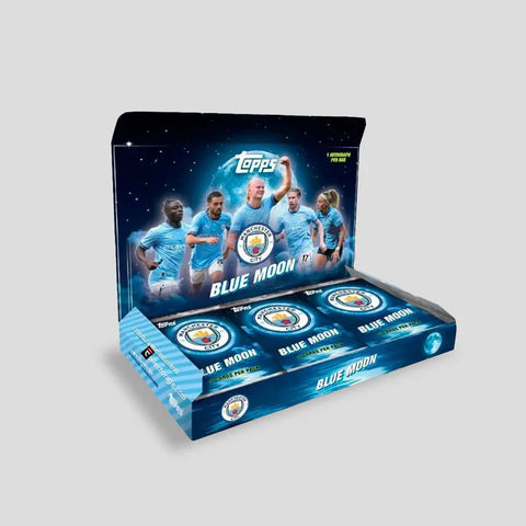 2024 Topps Manchester City Blue Moon Hobby Box  - Livebreak by Fratelli Cards