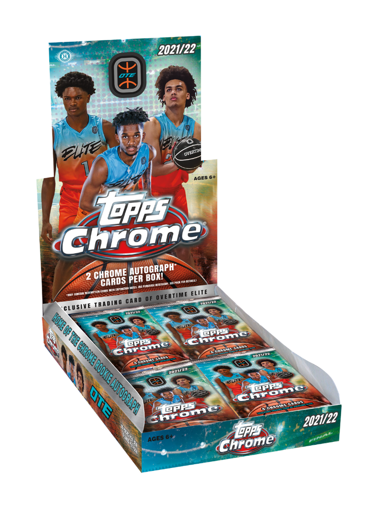 Topps OVERTIME ELITE (OTE) Chrome Hobby Box PUSHDICHTCG